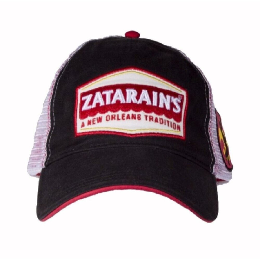 Zatarain’s Logo Mesh Back Embroidered Cap Hat - NEW